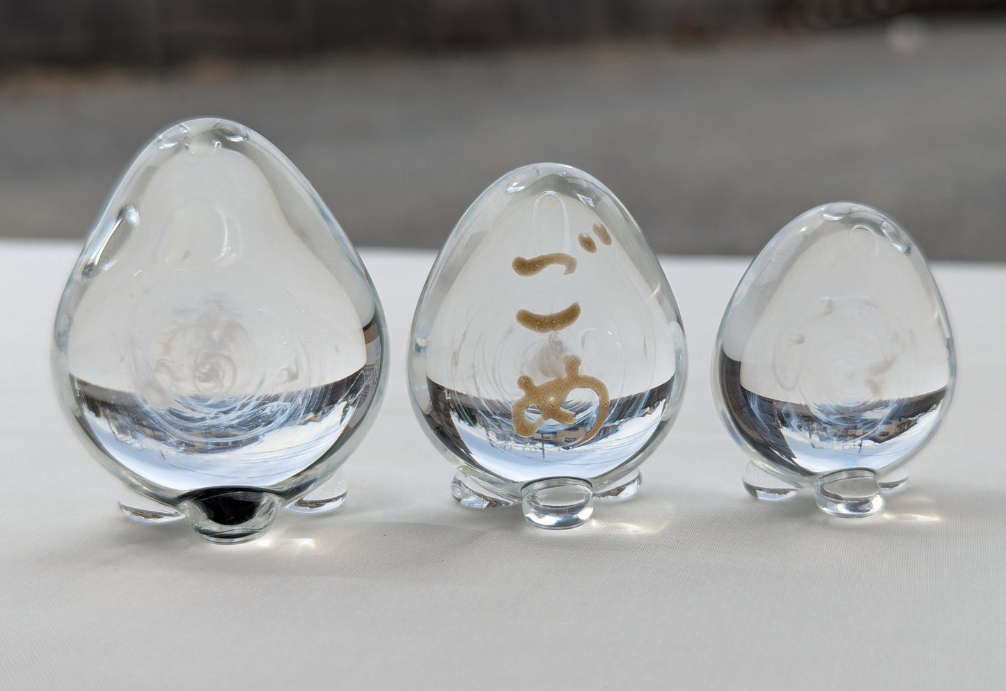 ペット位牌「永遠」ガラスの位牌 ペット用